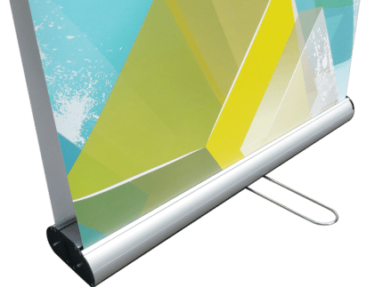 Roll-up Doppelseitig Roller Banner drucken Grossformatdruck Werbedruck Expo Event Messe