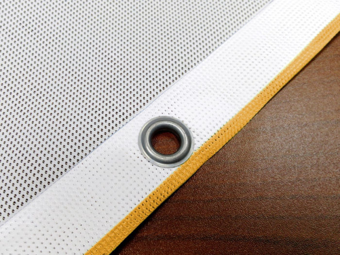 Banner Mono für Absperrgitter