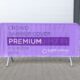 Banner Premium für Absperrgitter Doppelseitig