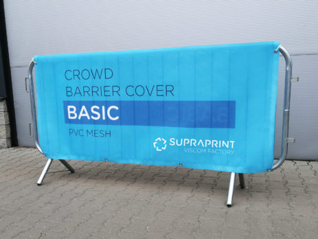 doppelseitig Banner für Absperrgitter drucken