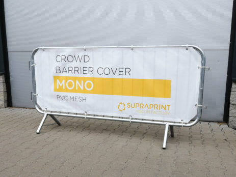 Billig Banner für Absperrgitter drucken