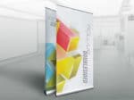 Roll-up Doppelseitig Roller Banner drucken Grossformatdruck Werbedruck Expo Event Messe