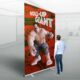 Roll-up Gigant XXL Riese 2x3m Roller Banner drucken Grossformatdruck Werbedruck Expo Messe Event Konferenz