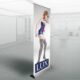 Roll-up Lux Premium Erstklassige Spitzenqualität tragbar Roller Banner drucken Grossformatdruck Werbedruck Expo Event Messe