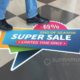 Bodenaufkleber mit Anti-Rutsch Laminate R10 Grossformatdruck