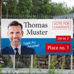 billig Wahlbanner drucken