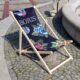 billig Firma Werbe Liegestühle Strandstühle mit individuelle Design drucken