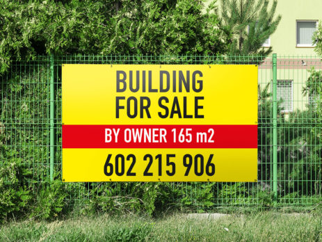 Personalisierte Individuelle Banner drucken ZU VERKAUFEN MIETEN für Immobilienbüro, Balkon, Wohnung, Haus, Grundstück