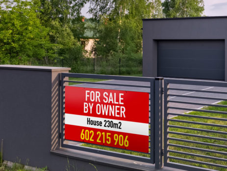 Personalisierte Individuelle Banner drucken ZU VERKAUFEN MIETEN für Immobilienbüro, Balkon, Wohnung, Haus, Grundstück