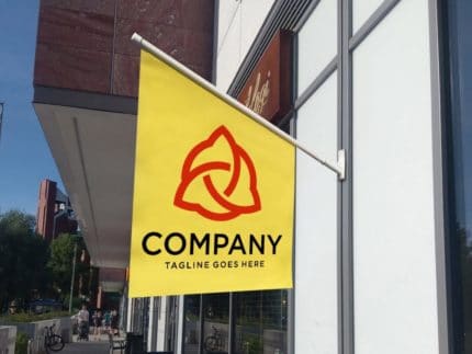 Blockout Banner Doppelseitig Spannbanner Bannerdruck bedruckte Planen Deutschland Österreich Schweiz Werbebanner Gerüstbanner Großformatdruck Kiosk Fahnen