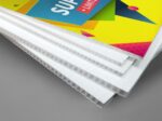 Hohlkammerplatten Druck