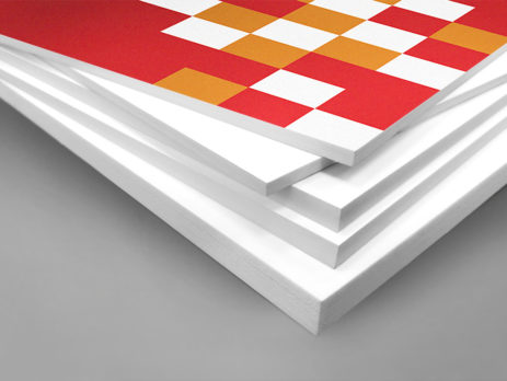 PVC Hartschaumplatte Druck Forrex Großformatdruck auf Platten bedruckte PVC-Tafeln Paneelen