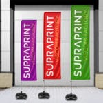 Beachflag Alu Square Premium Grossformatdruck drucken