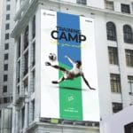 Gebaude Mesh Banner Grossformatdruck