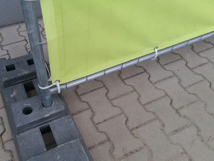 Bauzaunbanner Standard
