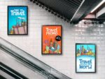 Großformatdruck Citylight Plakate Bahn Metro Werbung