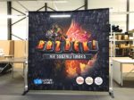 Werbewand Textil Lite Stoff Display Expo Event drucken