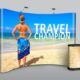 Werbewand Pop-up Standard Displaywand Messe Expo Event Banner Messewand Sponsorenwand