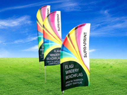 Beachflag Alu Premium stark und langlebig Strandfahnen