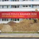 Premium Bauzaun Stoffbanner Gewebe für Heras Großformatdruck