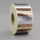 Silber-Metallische Chrom Etiketten auf Rolle Express-Druck