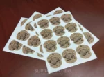 Eco-Friendly Kraftpapier Braun Stickers