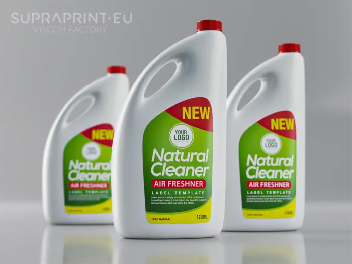 stark haftende Etiketten fuer plastic