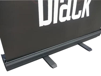 rollup banner standard schwarz black