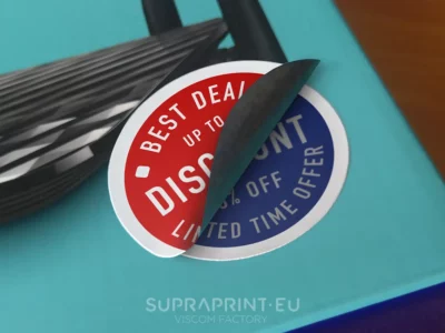 Blickdichte Etiketten