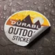 langlebige Outdoor-Aufkleber individuelle Größe und Form drucken