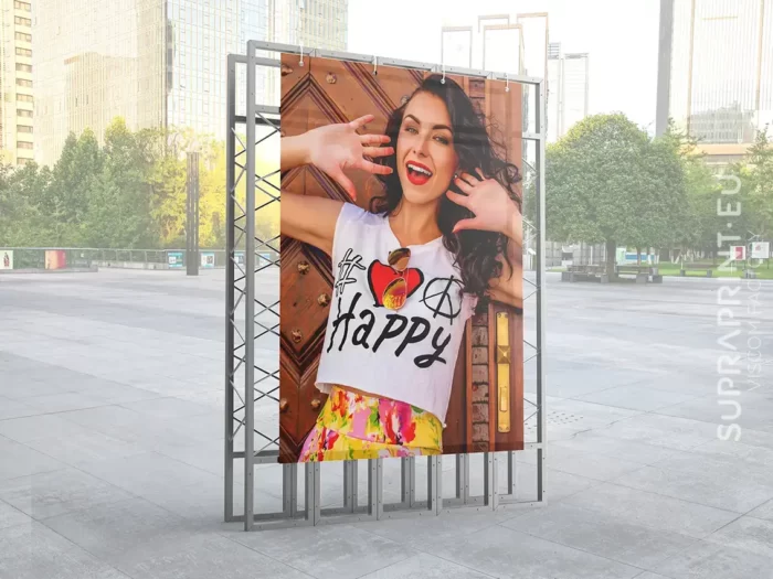 Individuell Lochbanner Mesh Planen bedrucken, Mesh-Banner drucken