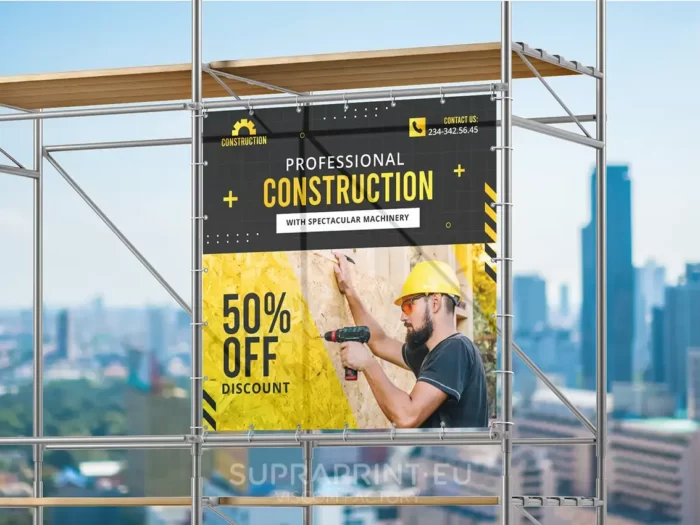 Meshbanner günstig bestellen Mesh-Planen für Ihre Werbung bedrucken