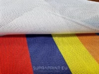 Heavy-Mesh Polyester Stoff Gewebe 225g