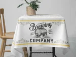 Logotischdecken bedrucken für Bierbars und Restaurants