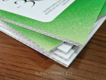DISPA-Papierplatten drucken in Wuncheformat