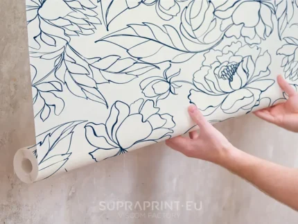 bedrukte Vliestapete