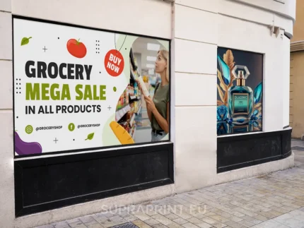 Selbstklebefolie Grossformatdruck