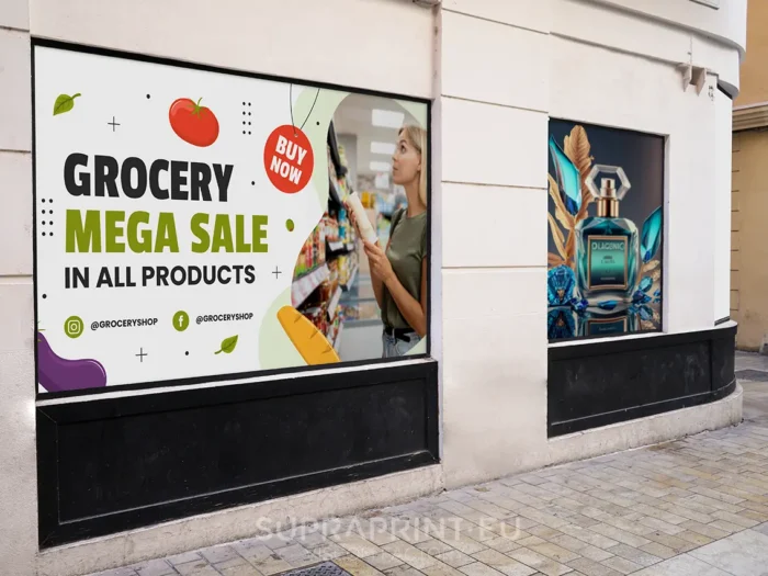 Selbstklebefolie Grossformatdruck