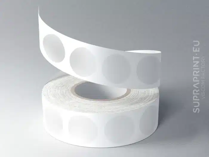 Transparente Blankoetiketten Transparente Blankoetiketten