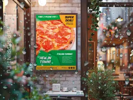 wasserfeste Plakate drucken auf Kunststoff