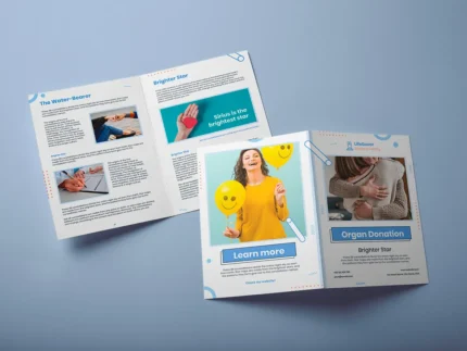 Falzflyer günstig drucken