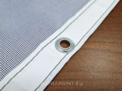 Heavy Mesh Verstärktes Netz-Banner mit Ösen