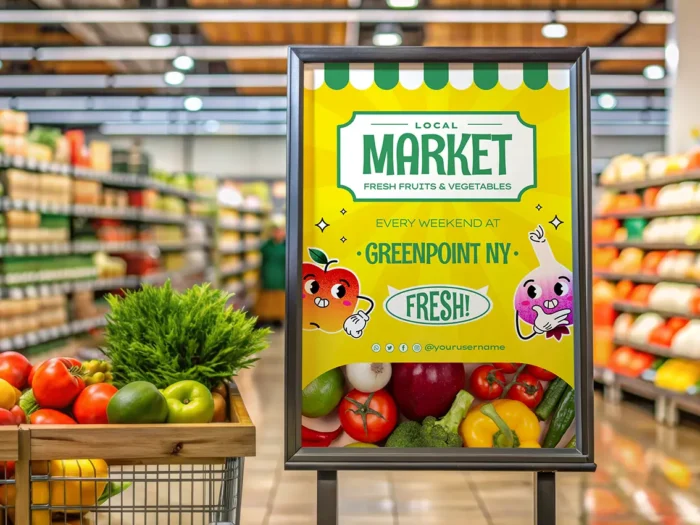 Werbeplakate drucken