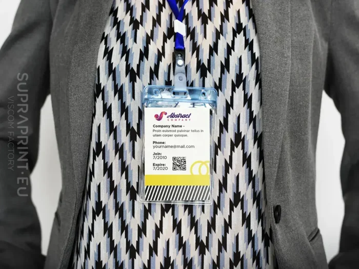 personalisierte Firmenausweise für Schulungen und Konferenzen