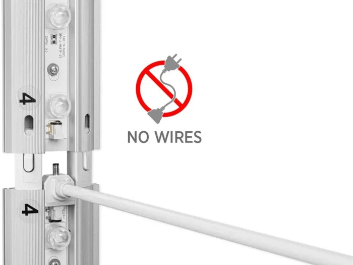 kabellose Installation Lightbox System