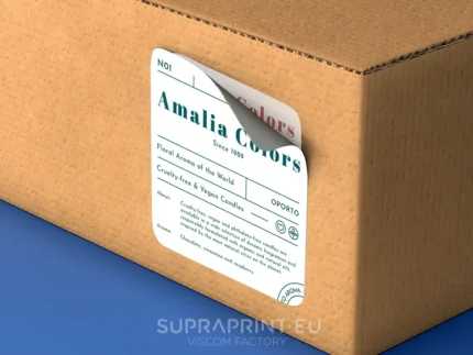 individuell bedruckte blickdichte Aufkleber