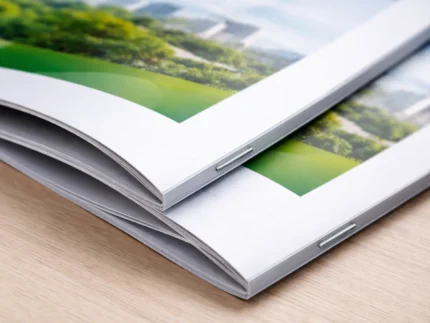 Hochwertig gedruckter Broschüre für Werbung und Information