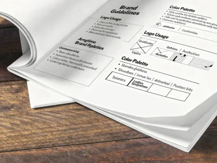 Mehrseitige Bedienungsanleitung im Digitaldruck für Geräte und Maschinen