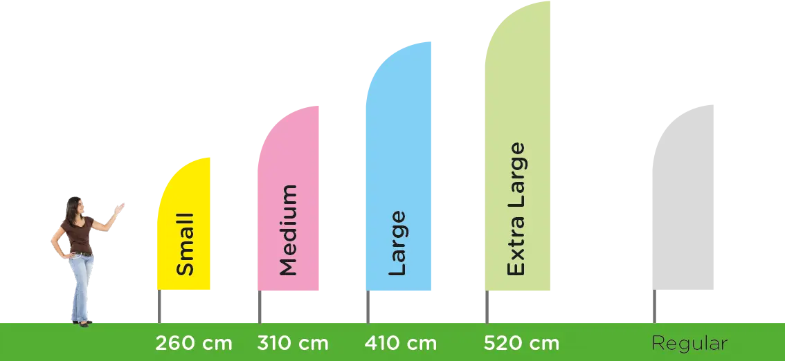 billige Standfahnen drucken lassen