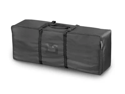 Textilwand mit Tragetasche